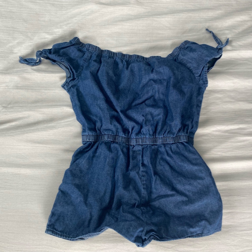 French Toast size 8 Jean romper